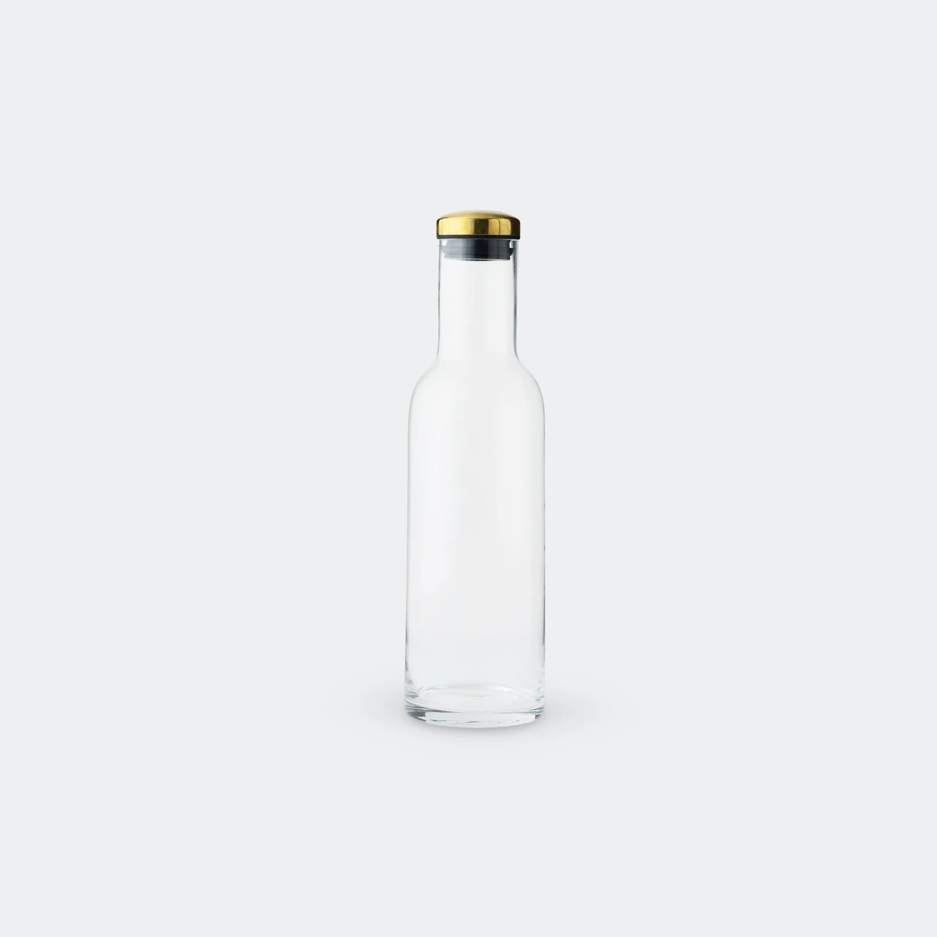 Audo Copenhagen Bottle Carafe with Brass Lid - KANSO