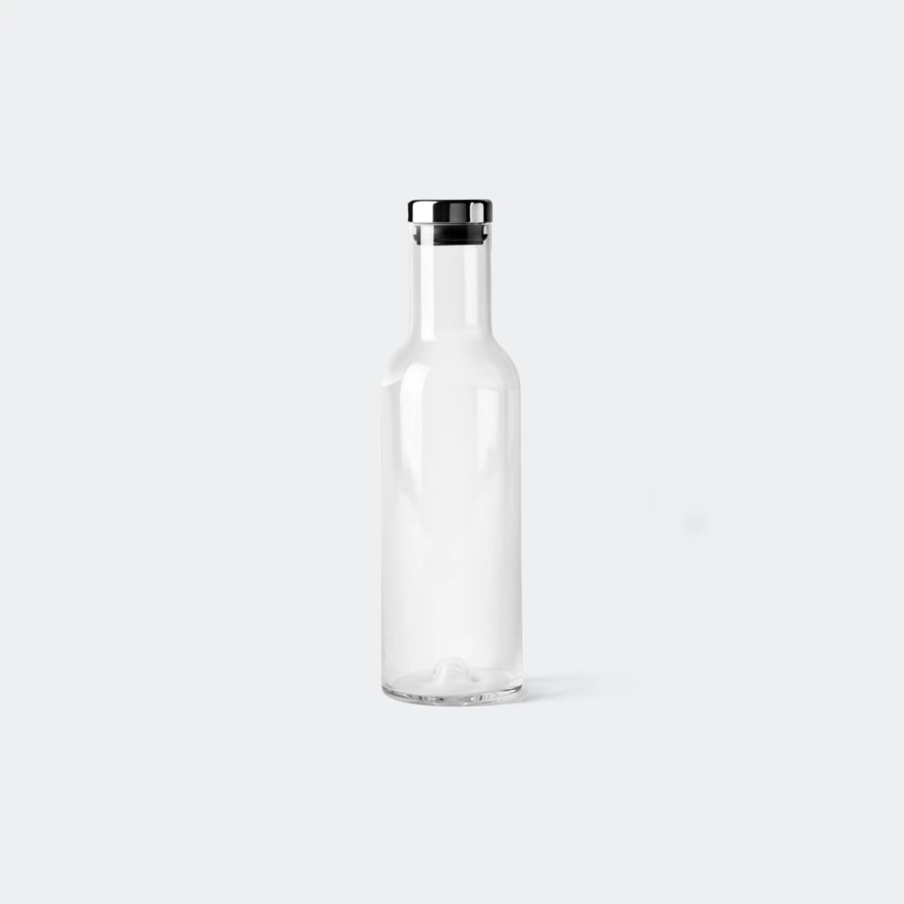 Deal Day Special Bottle Carafe with Stainless Steel Lid by Audo Copenhagen,  carafes with lids
