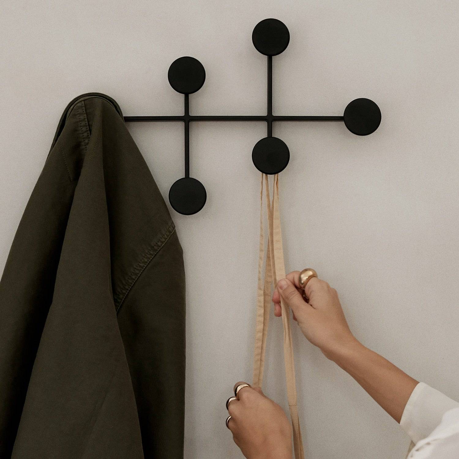 Audo Copenhagen Afteroom Coat Hanger White - KANSO#color_black