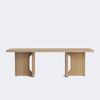 Audo Copenhagen Androgyne Lounge Table Natural Oak - KANSO#Base/Top_Natural Oak