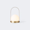 Audo Copenhagen Carrie LED Lamp Brushed Brass - KANSO#Color_Brushed Brass