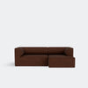 Audo Copenhagen Eave Modular Sofa, 2-Seater, Configuration 5-6 Boucle 08 Configuration 5 - KANSO