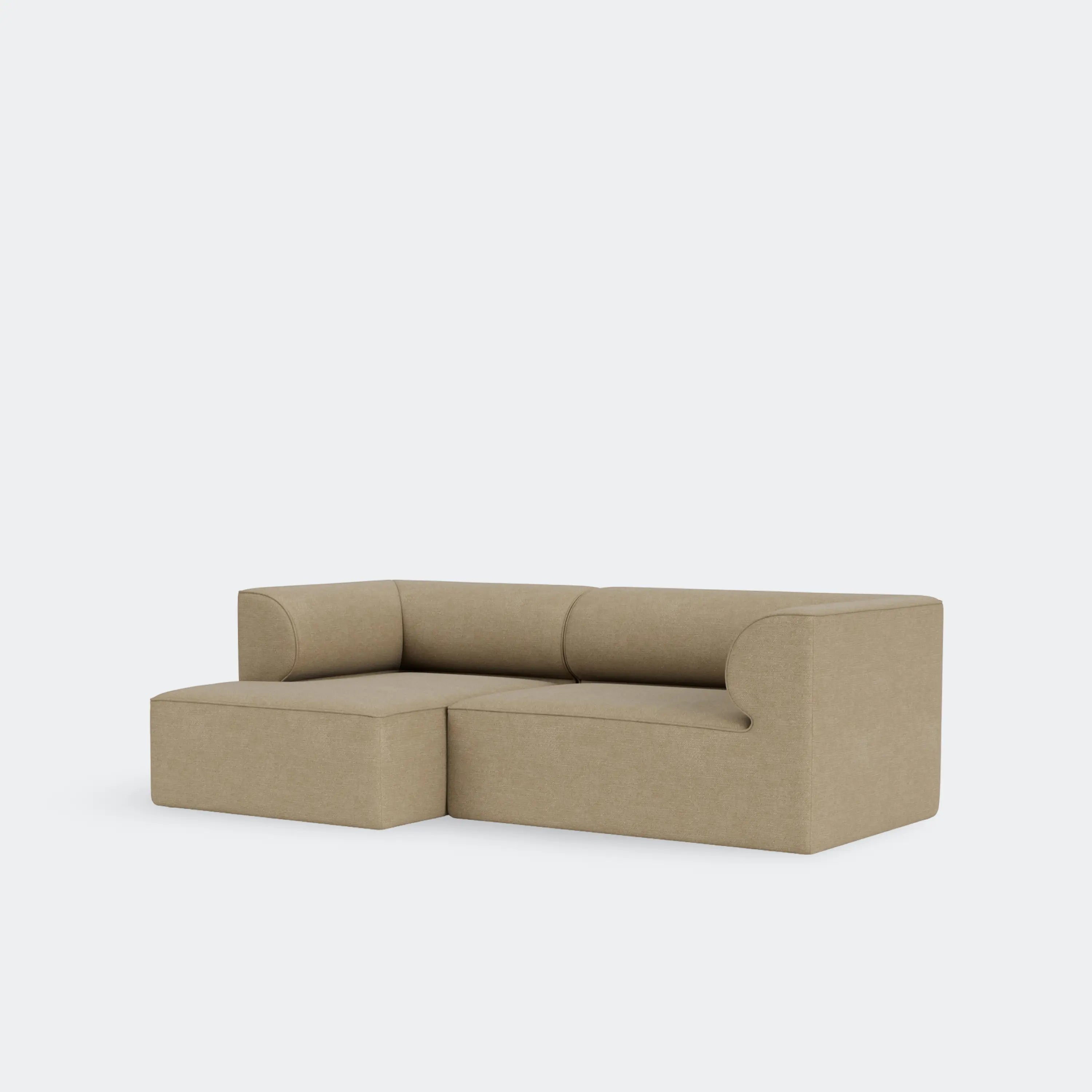 Audo Copenhagen Eave Modular Sofa, 2-Seater, Configuration 5-6 Boucle 02 Configuration 6 - KANSO