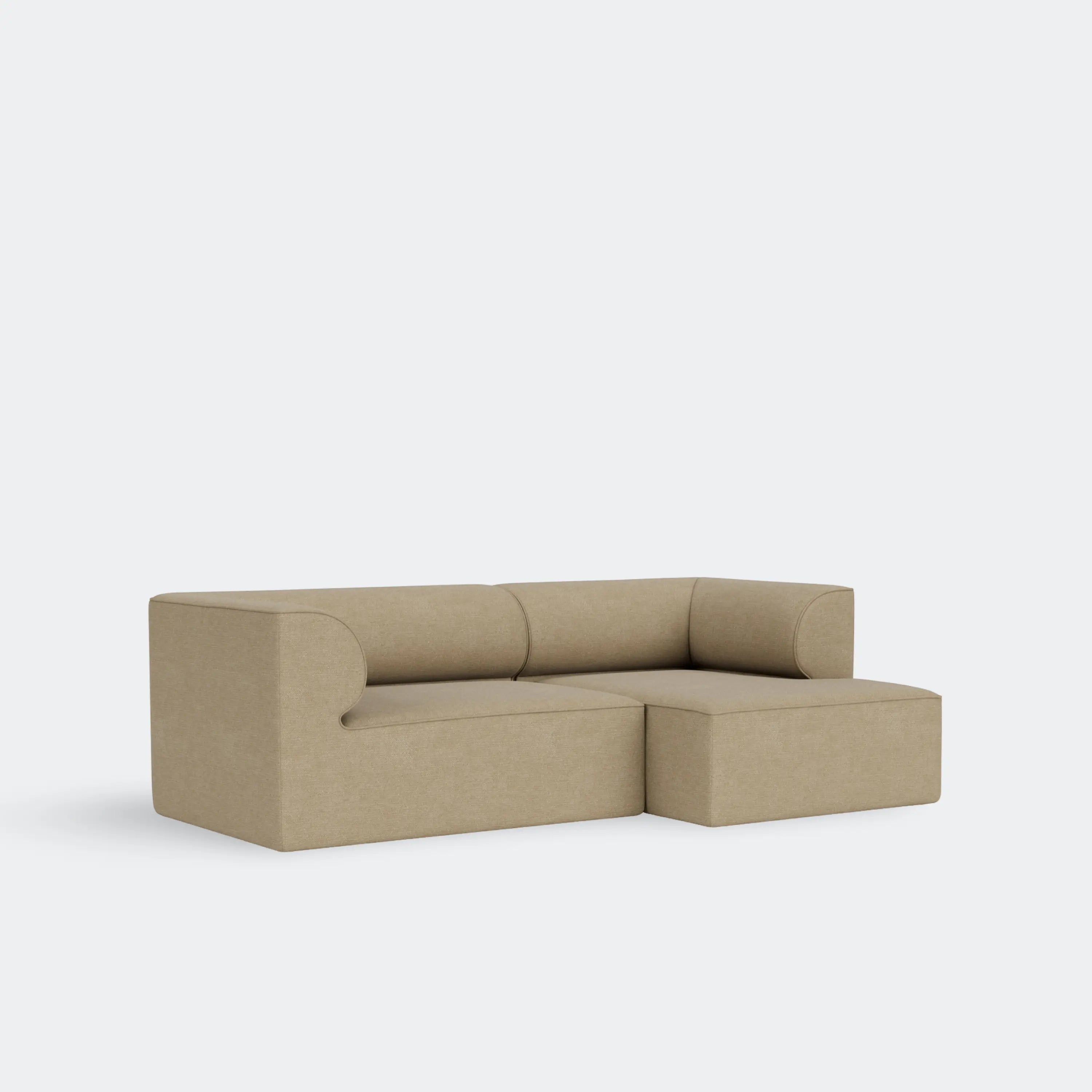 Audo Copenhagen Eave Modular Sofa, 2-Seater, Configuration 5-6 Boucle 02 Configuration 5 - KANSO