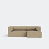 Audo Copenhagen Eave Modular Sofa, 2-Seater, Configuration 5-6 Boucle 02 Configuration 5 - KANSO