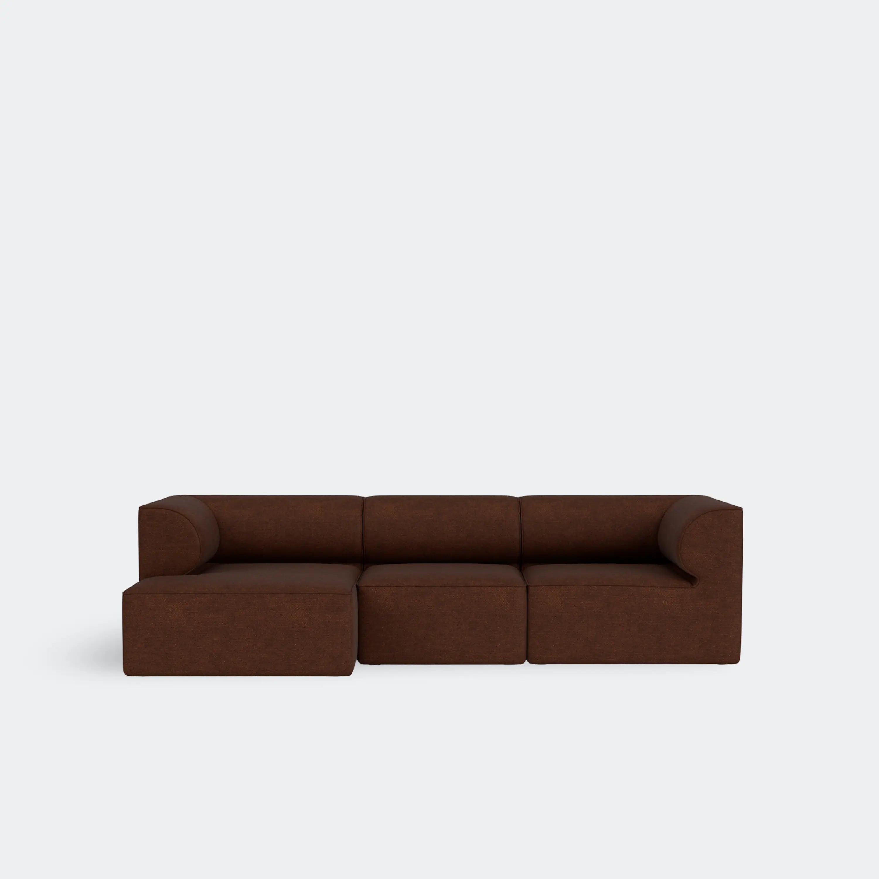 Audo Copenhagen Eave Modular Sofa, 3-Seater, Configuration 11-12 Boucle 08 Configuration 12 - KANSO