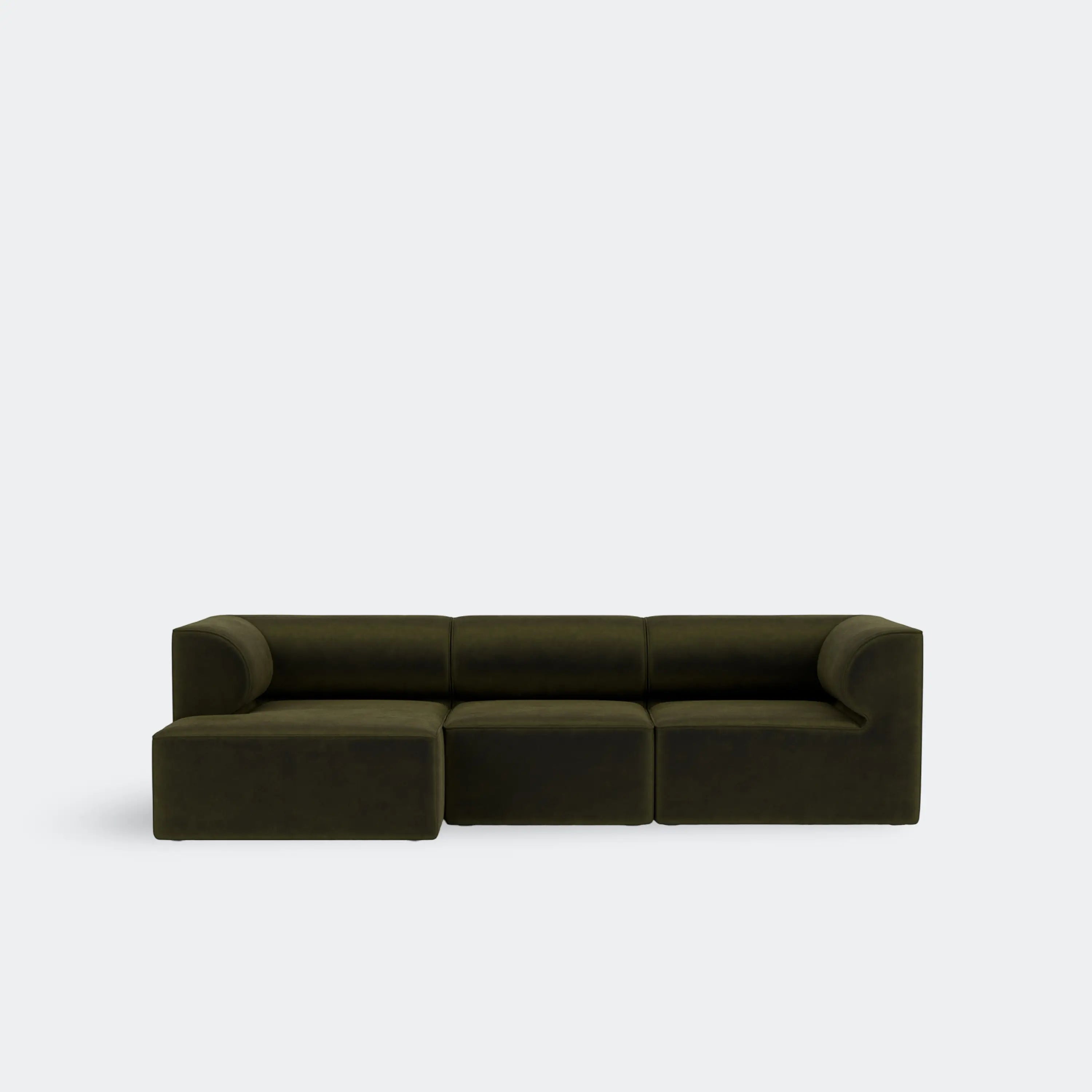 Audo Copenhagen Eave Modular Sofa, 3-Seater, Configuration 11-12 Champion 035 Configuration 12 - KANSO