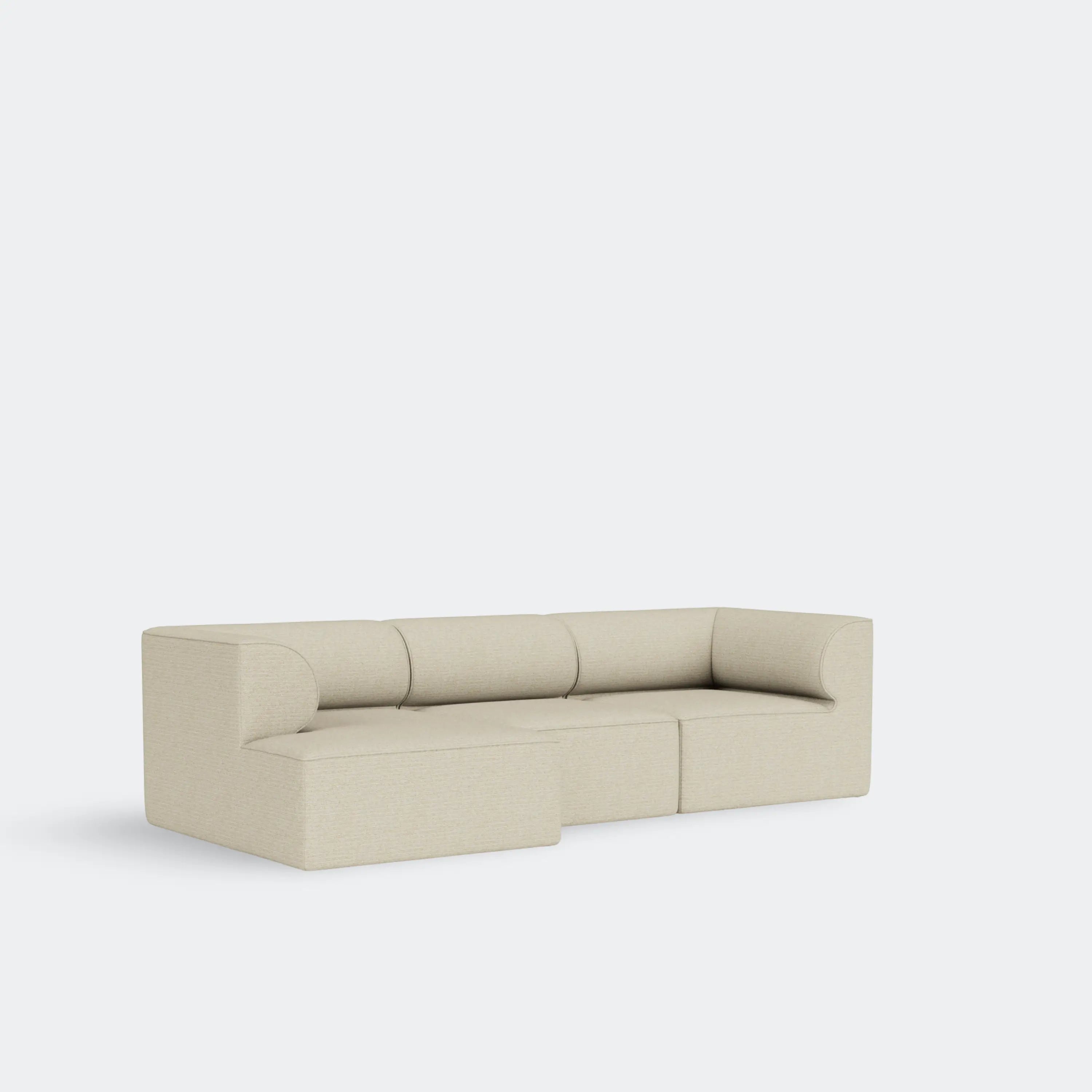 Audo Copenhagen Eave Modular Sofa, 3-Seater, Configuration 11-12 Savanna 202 Configuration 12 - KANSO