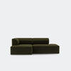 Audo Copenhagen Eave Modular Sofa, 3-Seater, Configuration 7-8 Champion 035 Configuration 7 - KANSO