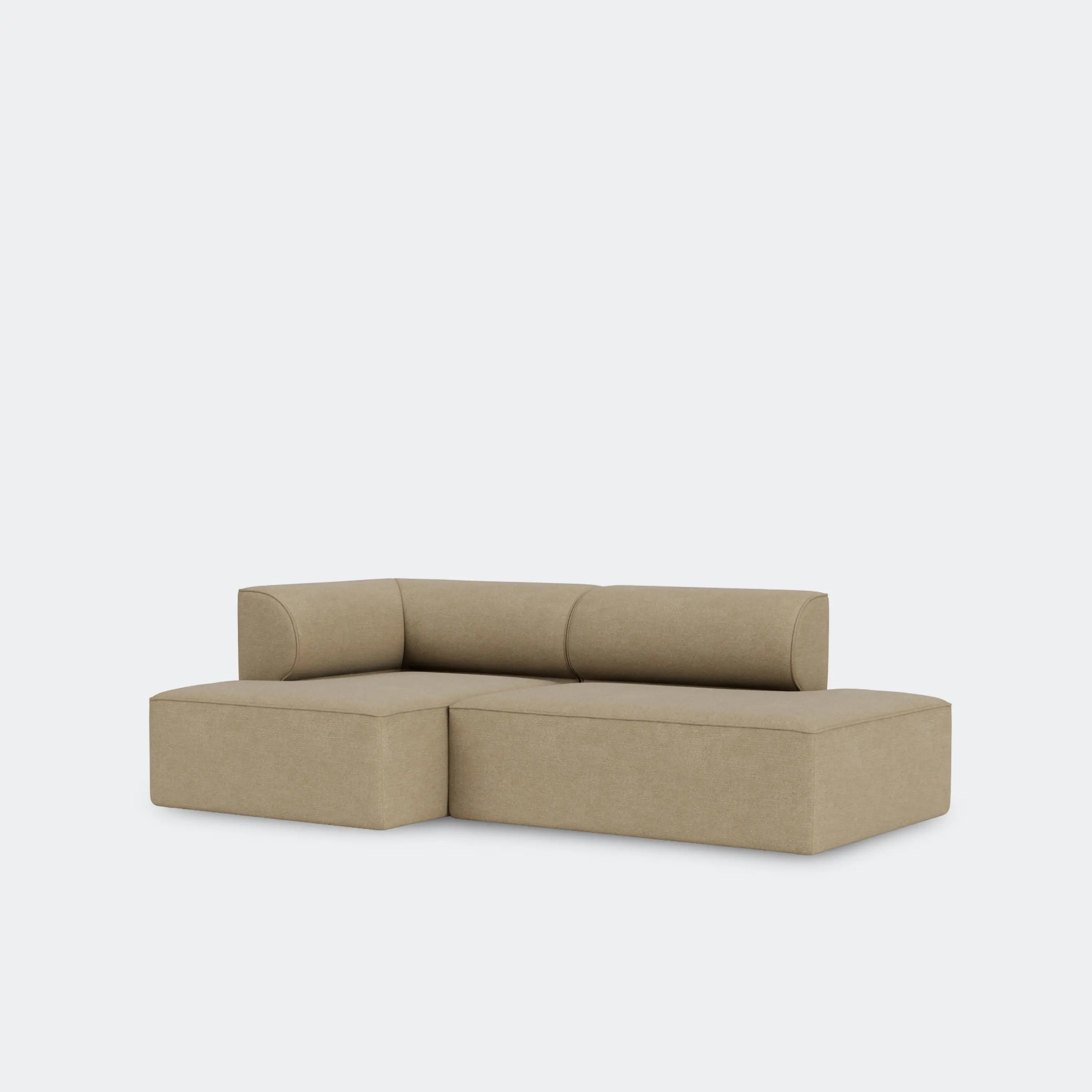 Audo Copenhagen Eave Modular Sofa, 3-Seater, Configuration 7-8 Boucle 02 - KANSO