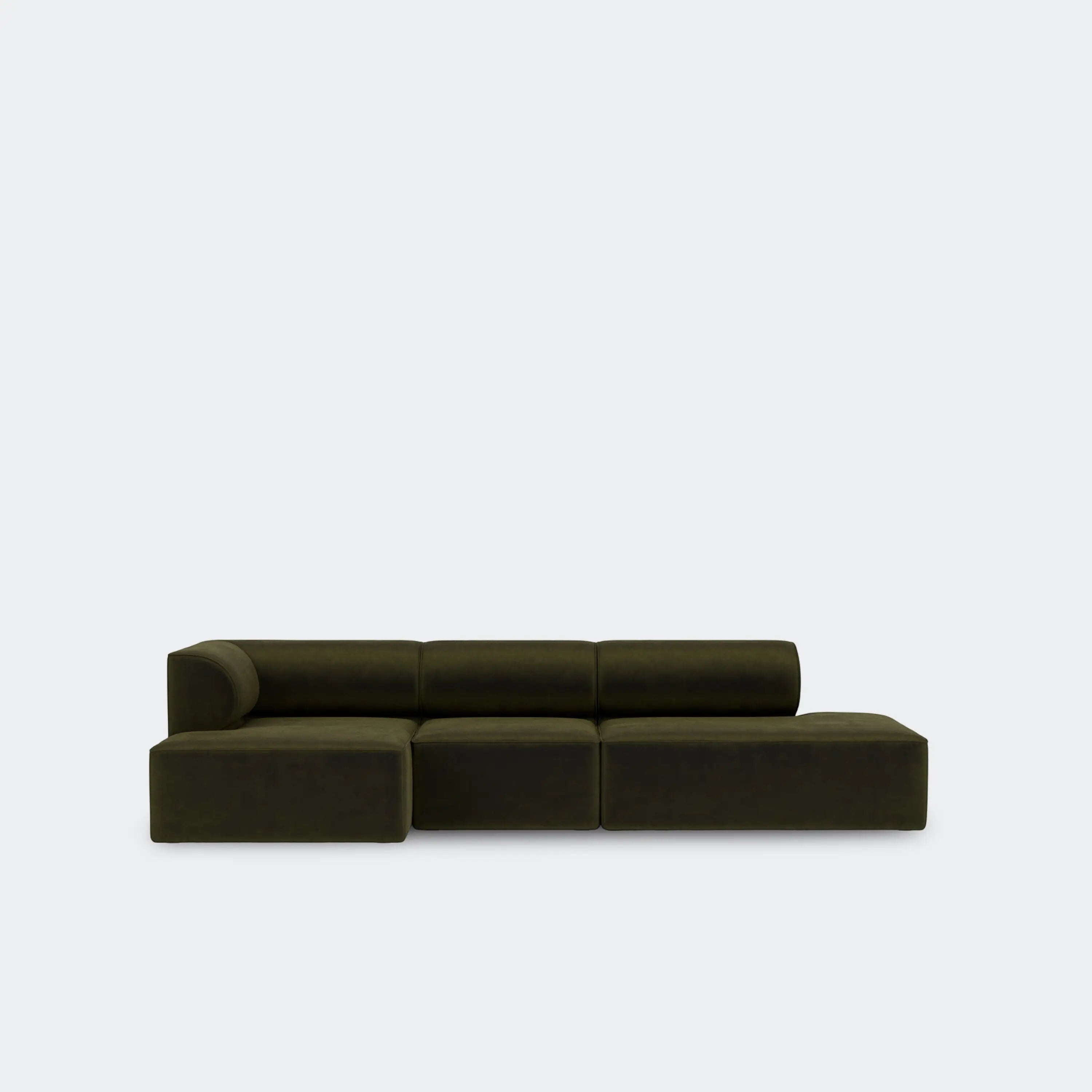 Audo Copenhagen Eave Modular Sofa, 3-Seater, Configuration 9-10 Champion 035 Configuration 10 - KANSO