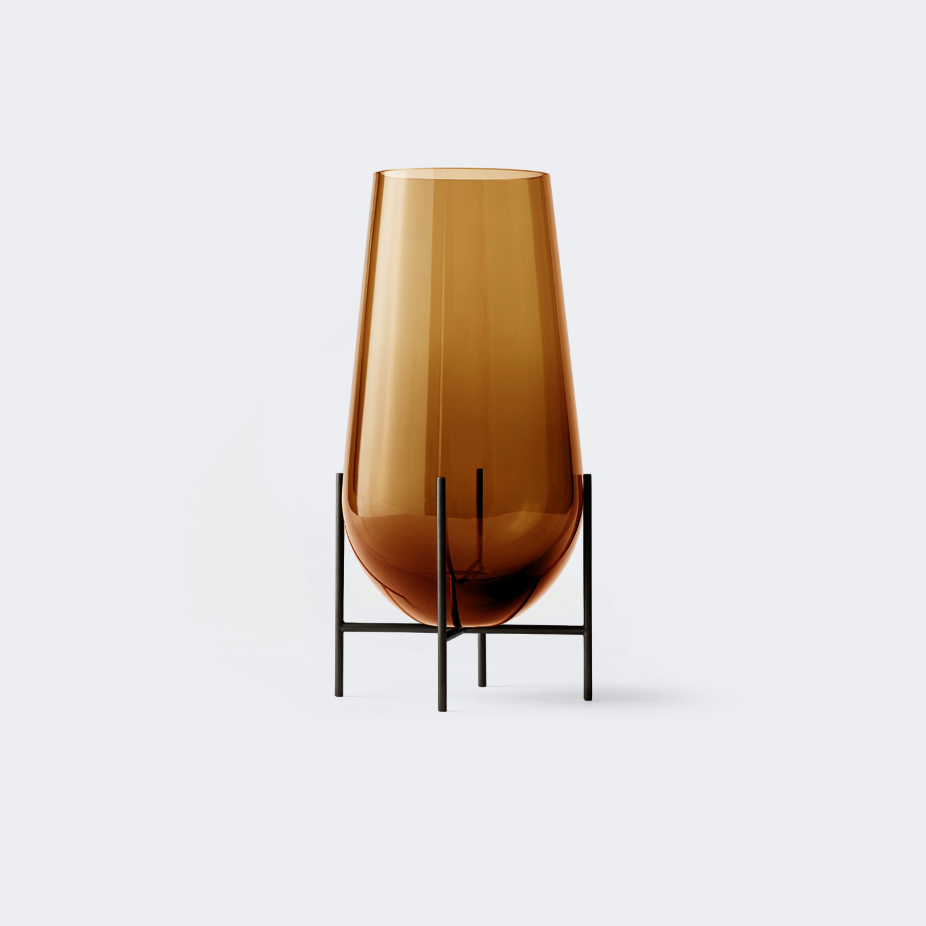 Audo Copenhagen Echasse Vase, Amber Large - KANSO#Select Size_Large