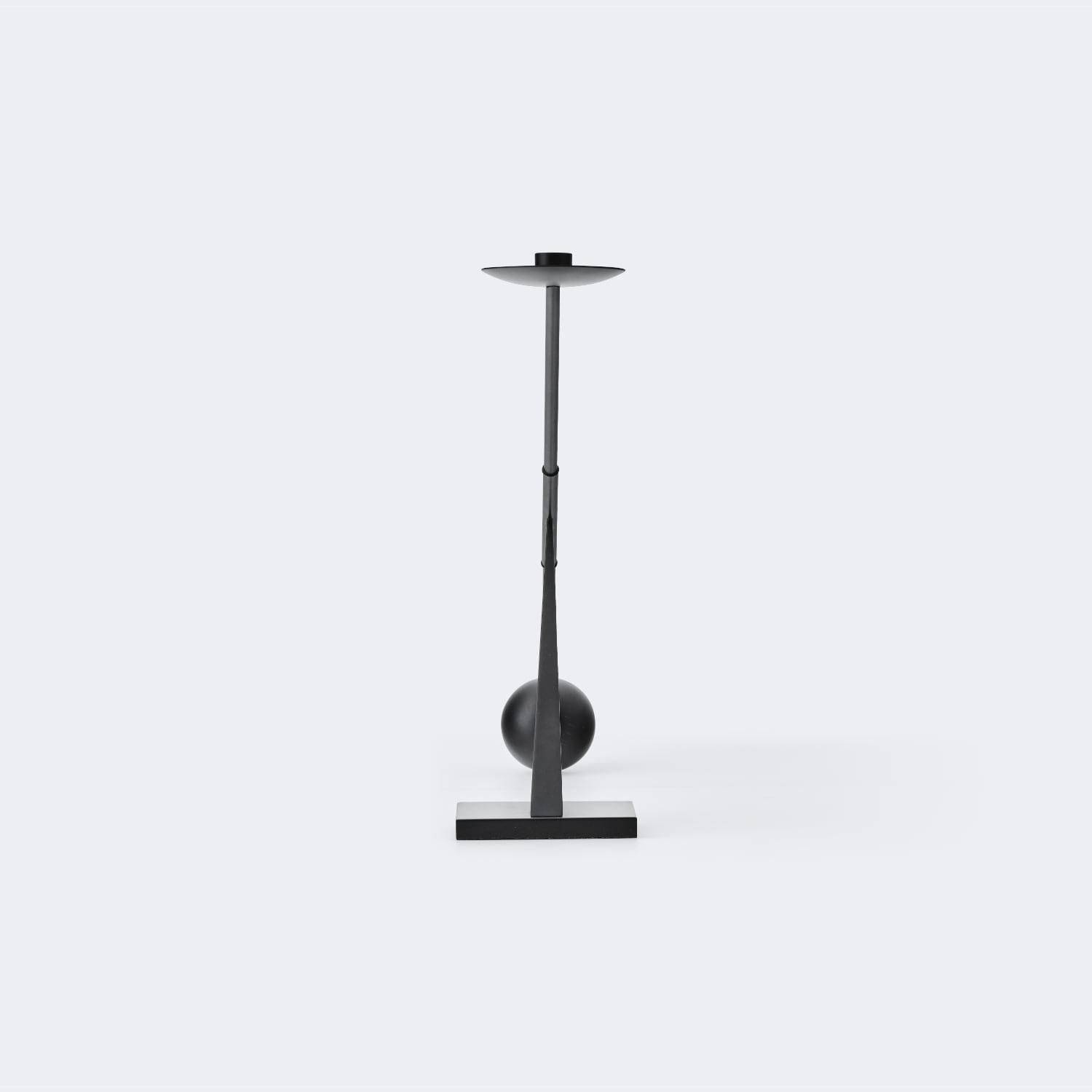 Audo Copenhagen Interconnect Candle Holder Black - KANSO#Color_Black