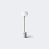 Audo Copenhagen JWDA Floor Lamp White Marble / Bronzed Brass - KANSO#Finish_White Marble / Bronzed Brass