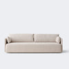 Audo Copenhagen Offset Sofa, 3 Seater Ready To Ship Savanna #202 - KANSO