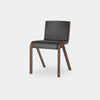 Audo Copenhagen Ready Dining Chair, Upholstered Front Red Stained Oak Black, 0842 - KANSO