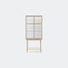 Ferm Living Haze Vitrine, Reeded Glass Cashmere - KANSO#Color_Cashmere