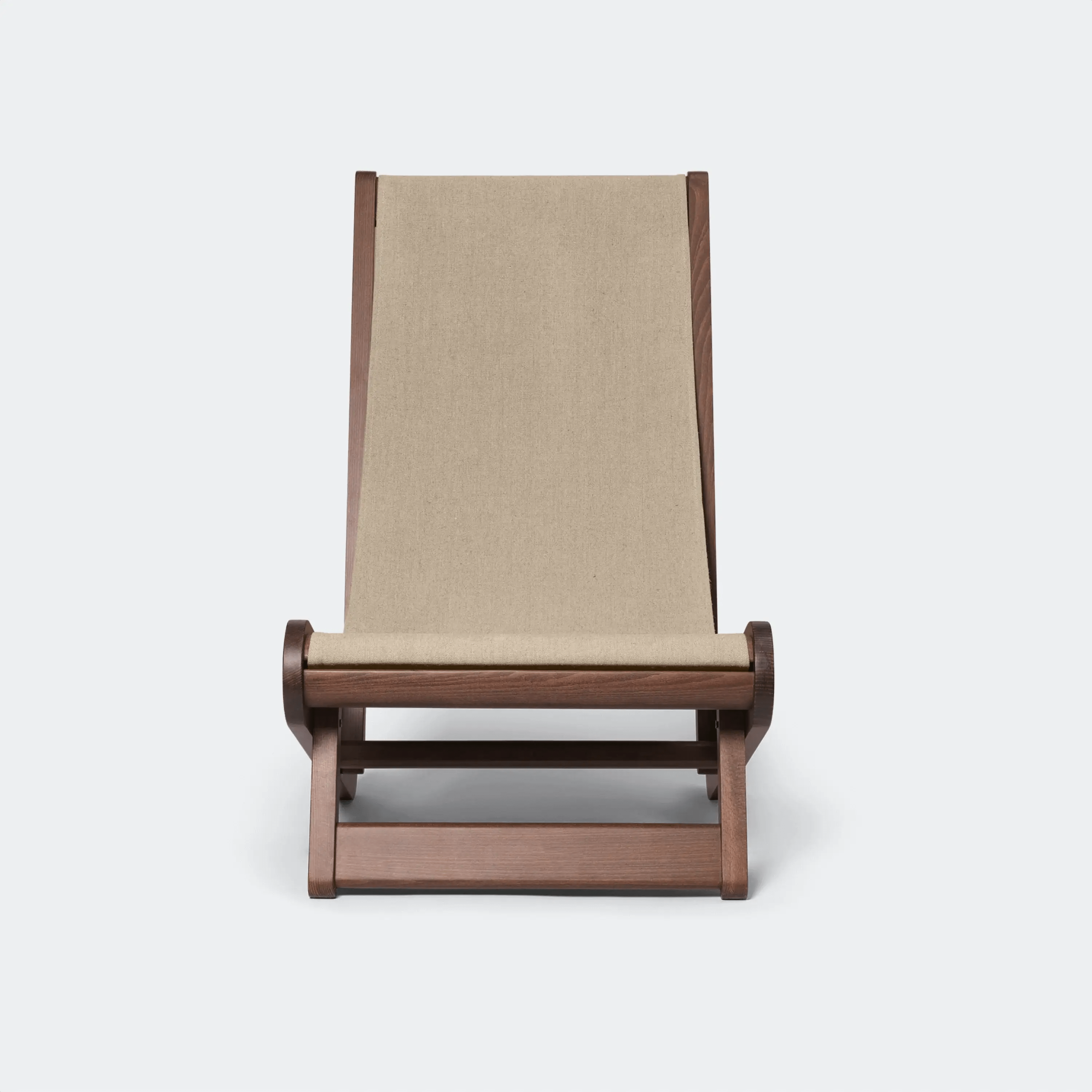 Ferm Living Hemi Lounge Chair Dark Stained Natural - KANSO