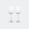 Ferm Living Host White Wine Glasses - Set of 2 Clear - KANSO#color_Clear