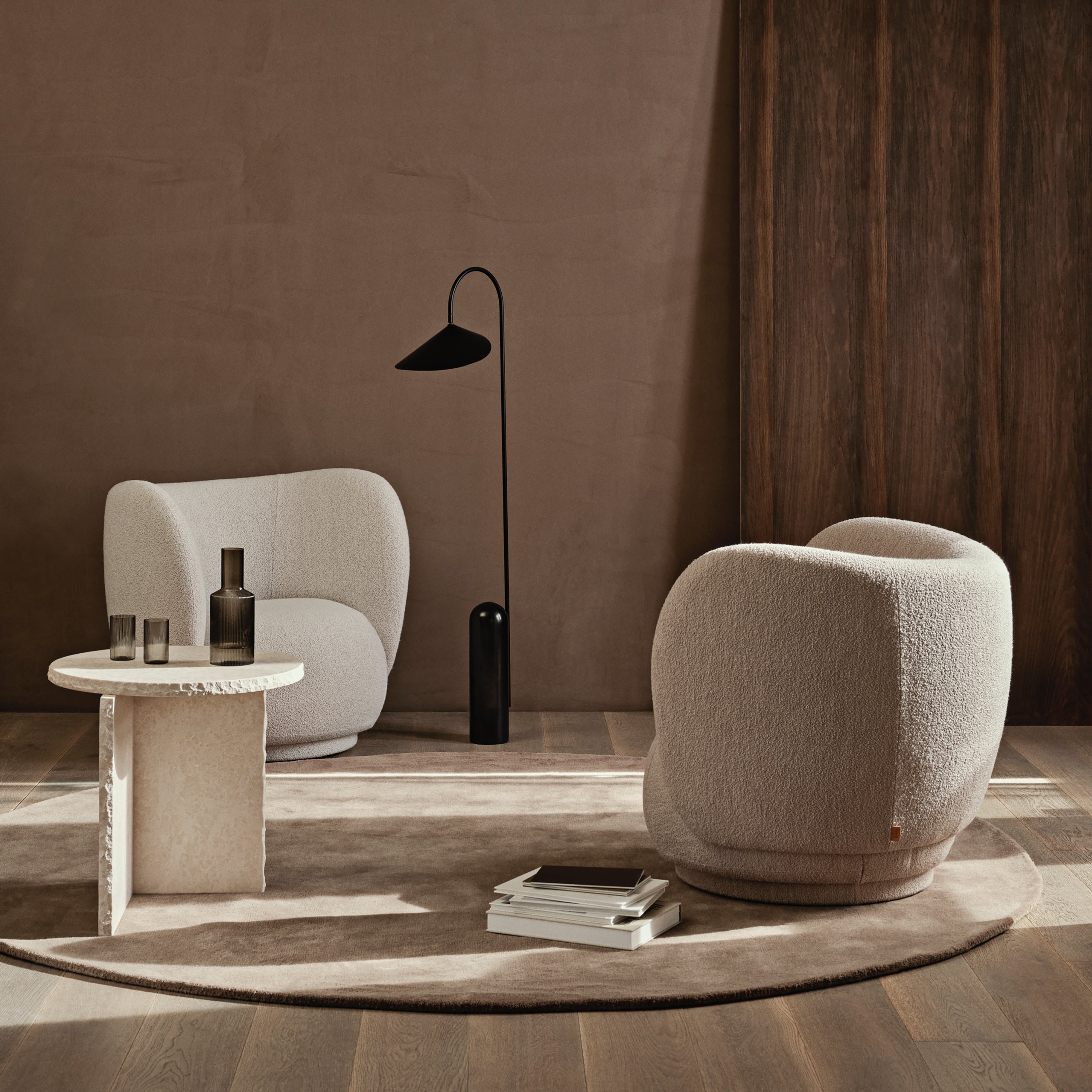 Ferm Living Mineral Sculptural Table - KANSO