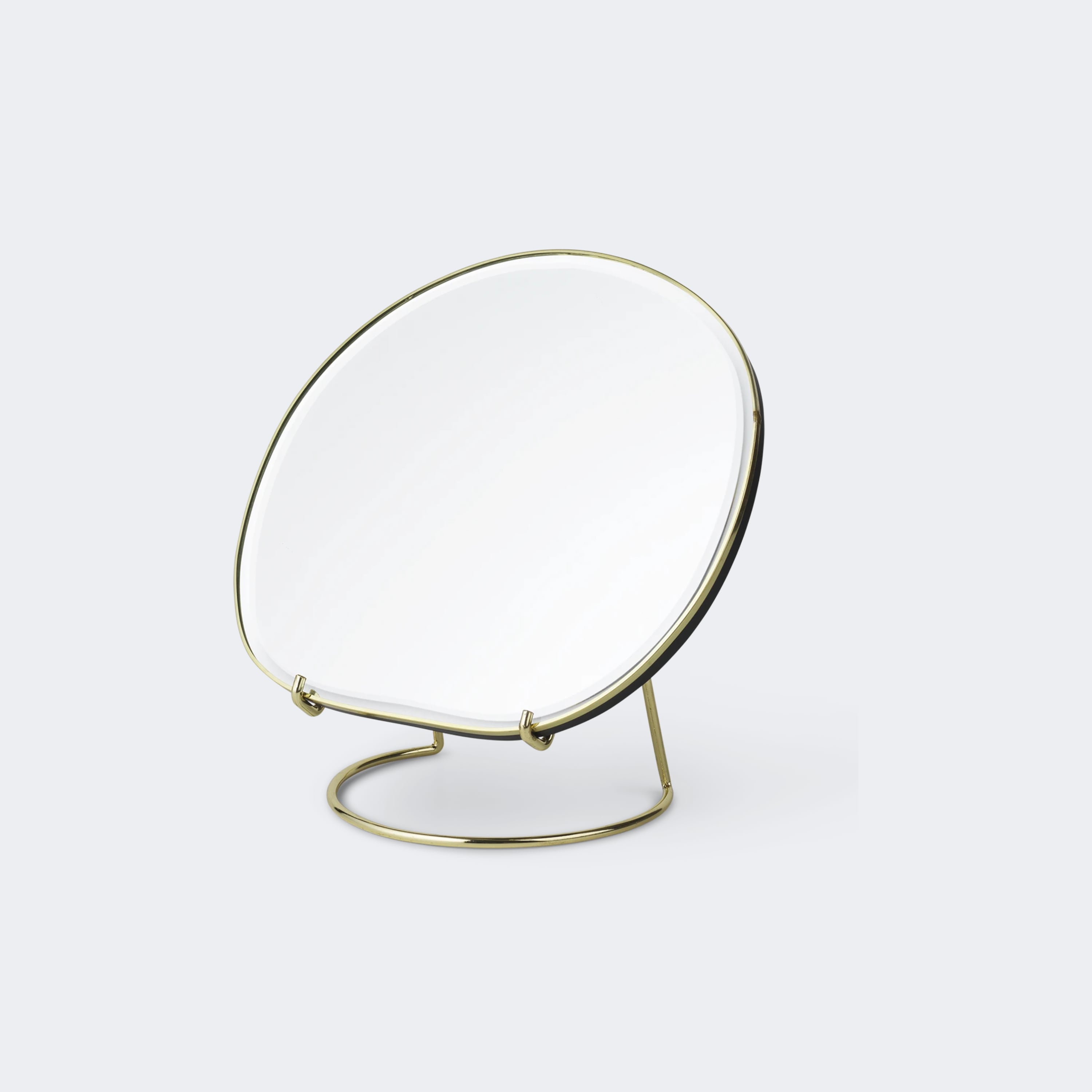 Ferm Living Pond Table Mirror Brass - KANSO#Finish_Brass