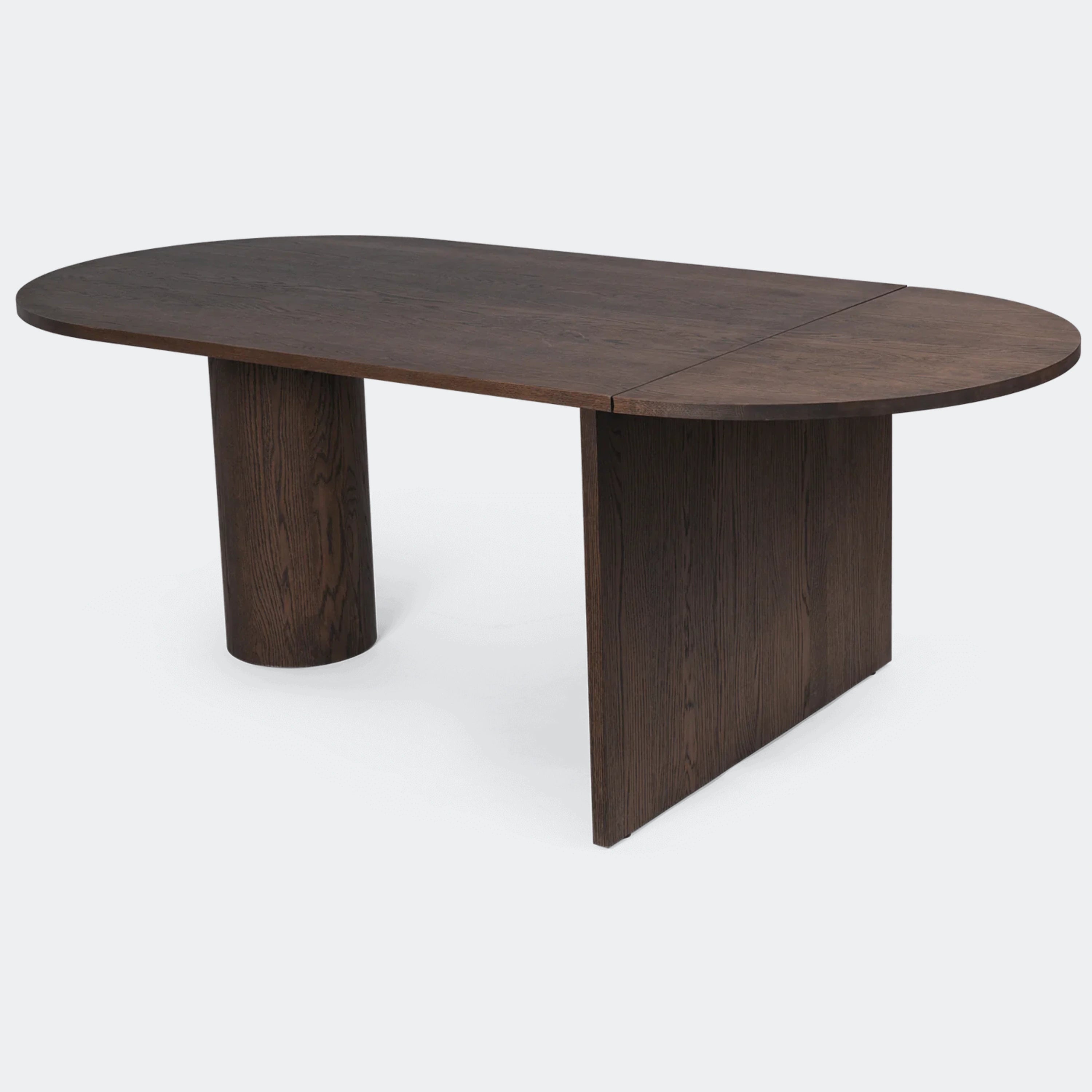 Ferm Living Pylo Dining Table - Dark Stained - KANSO