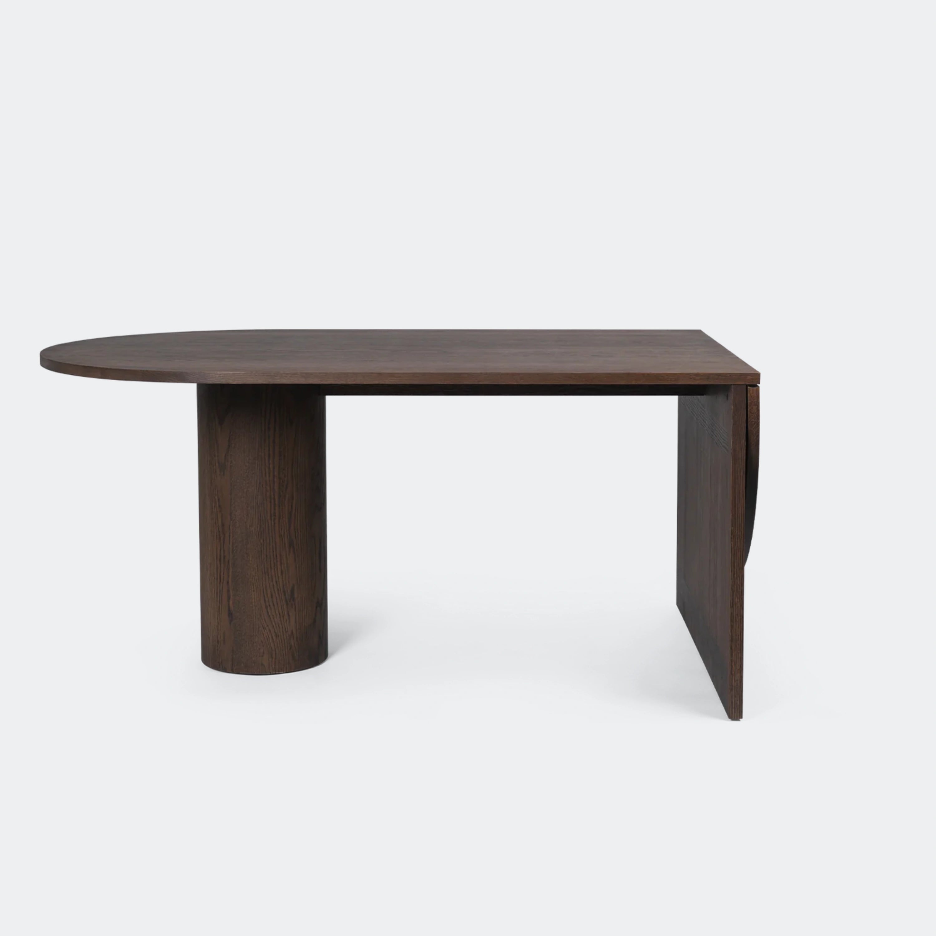 Ferm Living Pylo Dining Table - Dark Stained - KANSO