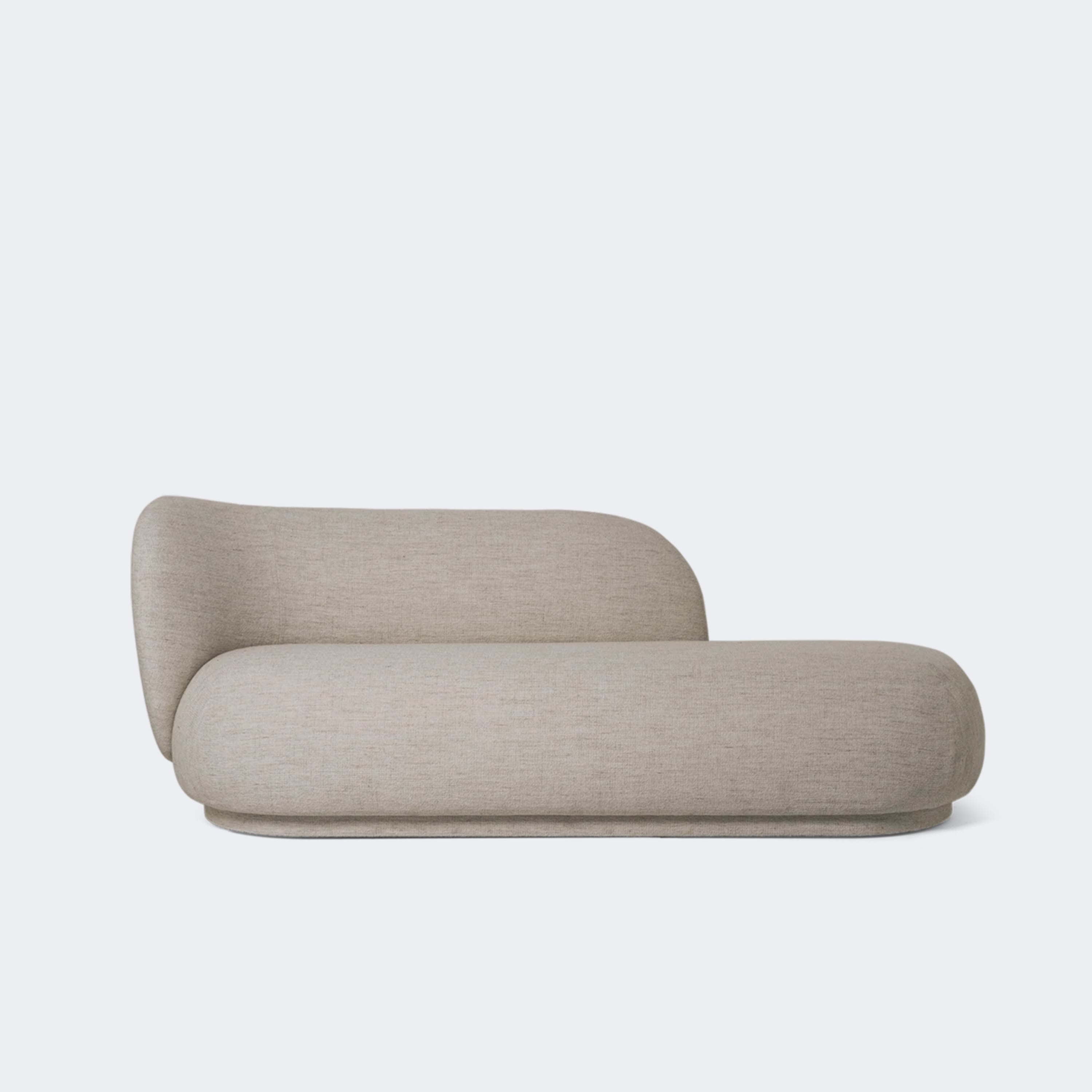 Ferm Living Rico Divan Ready To Ship Boucle - Sand - KANSO#Color_Boucle - Sand