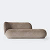 Ferm Living Rico Divan Made To Order (12-14 Weeks) Faded Velvet - Beige - KANSO#Color_Velvet - Beige