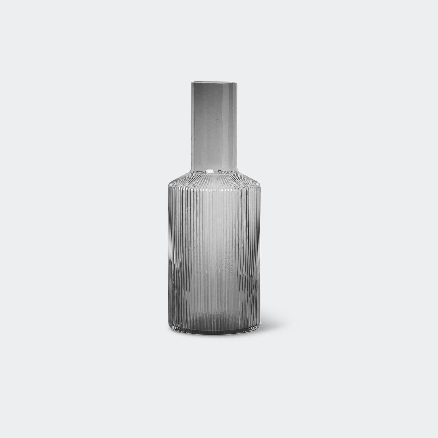 Ferm Living Ripple Carafe Smoked Grey - KANSO#Color_Smoked Grey