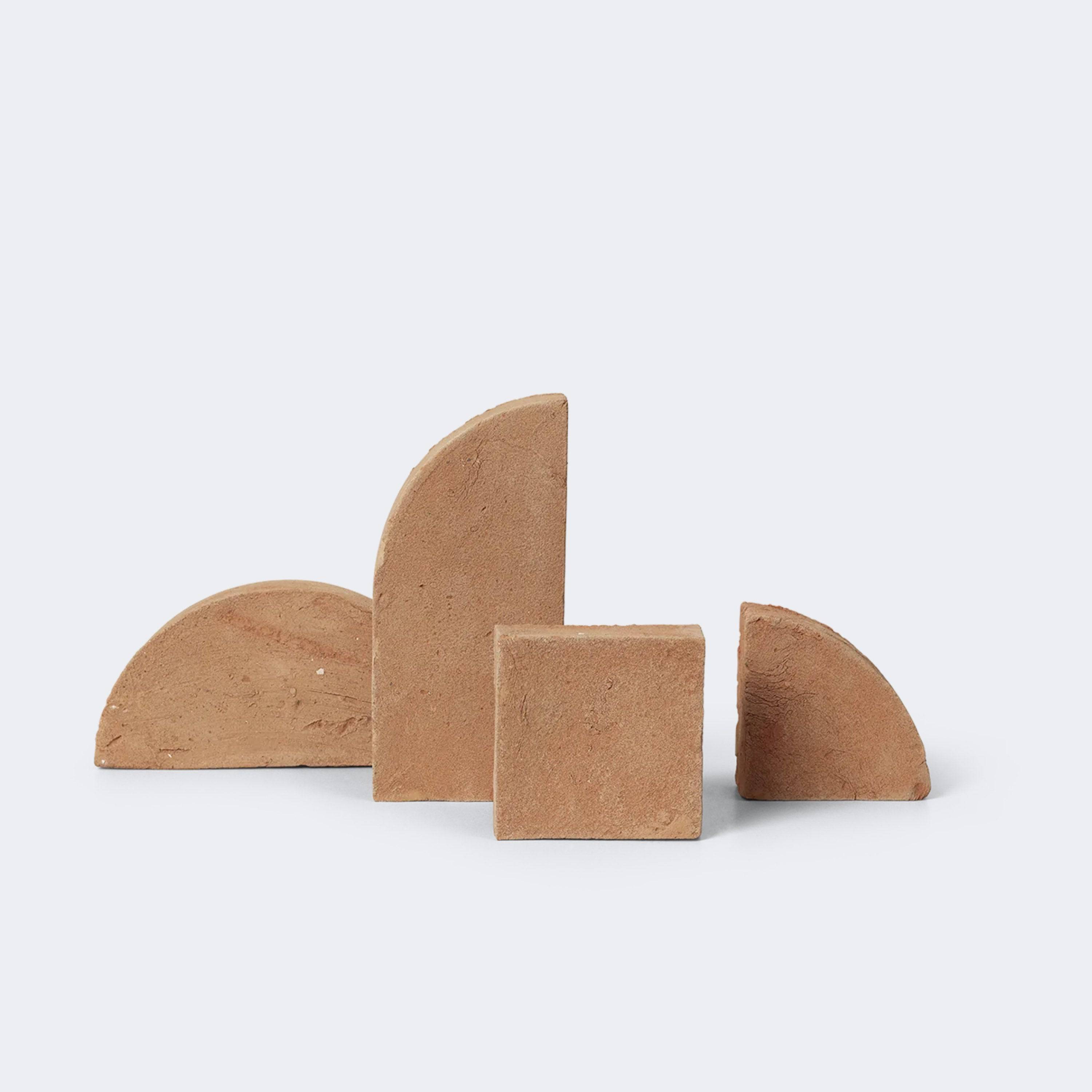 Ferm Living Shape Sculpture Set Rosatto - KANSO