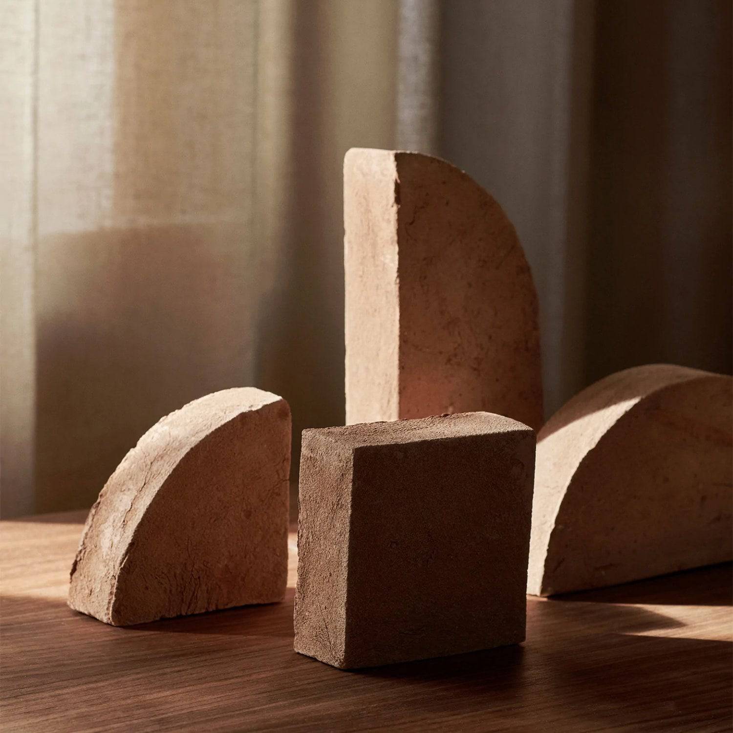 Ferm Living Shape Sculpture Set Rosatto - KANSO