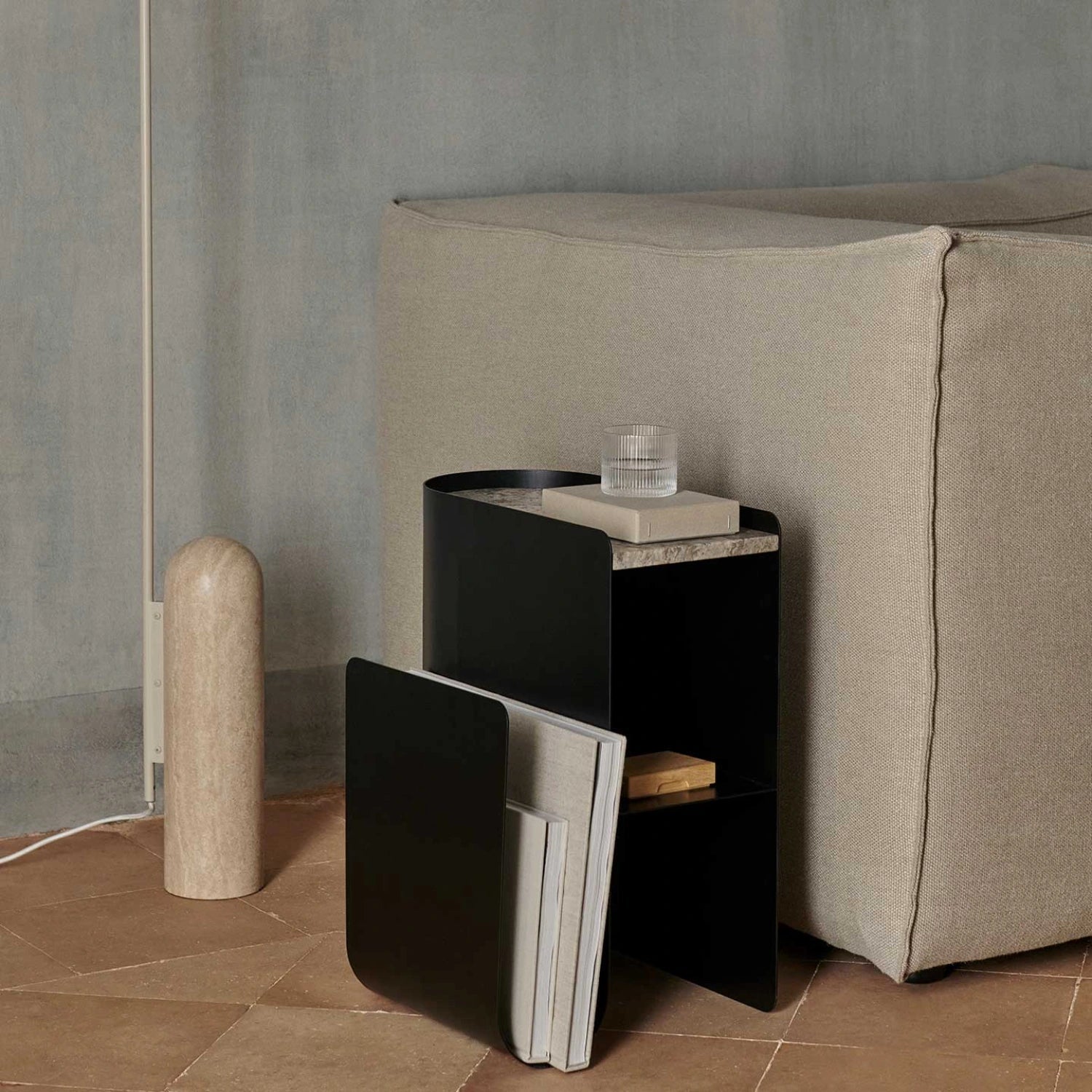 Ferm Living Vault Side Table Black - KANSO#Color_Black