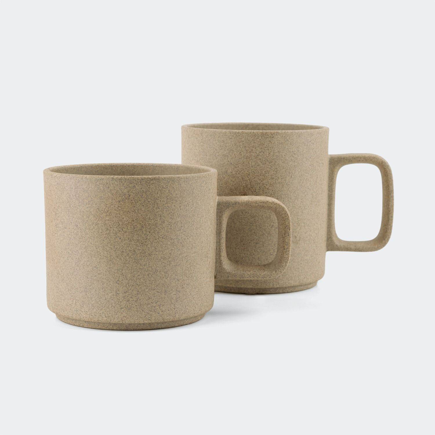 Hasami Porcelain Mug in Natural 15 oz. - KANSO