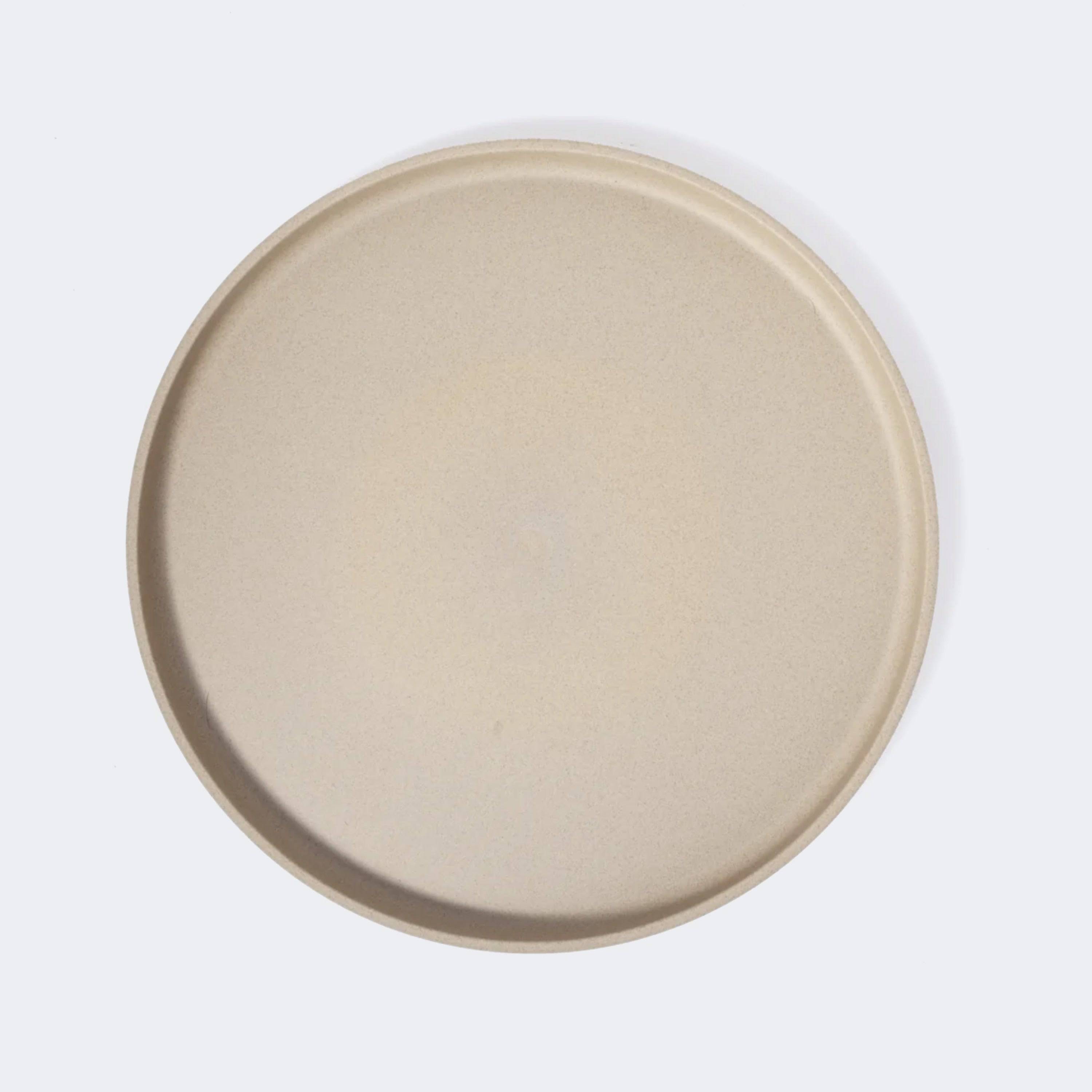 Hasami Porcelain Plate in Natural - KANSO