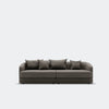 New Works Covent Residential Sofa 8 Weeks Dark Taupe - KANSO#Fabric_Dark Taupe