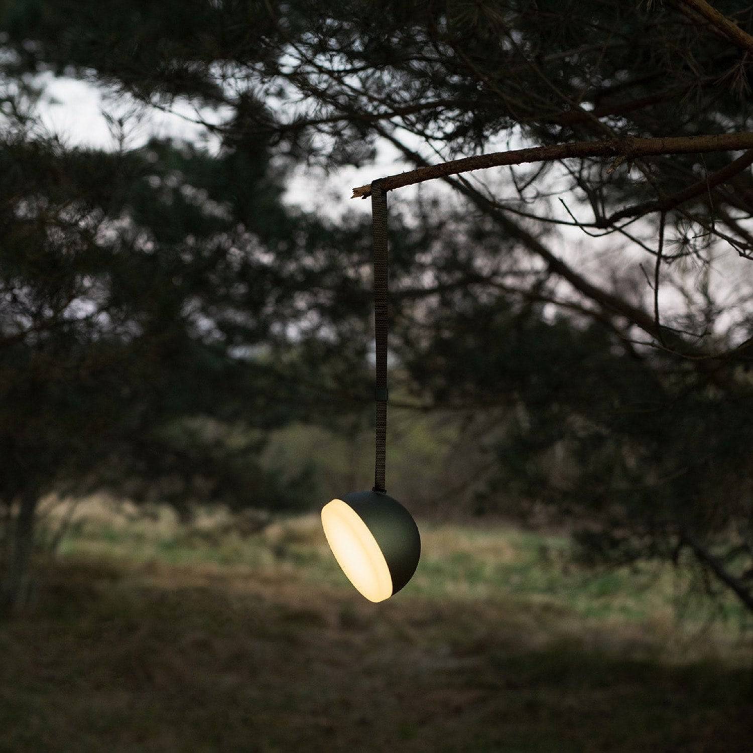 New Works Sphere Portable Lamp Deep Green - KANSO