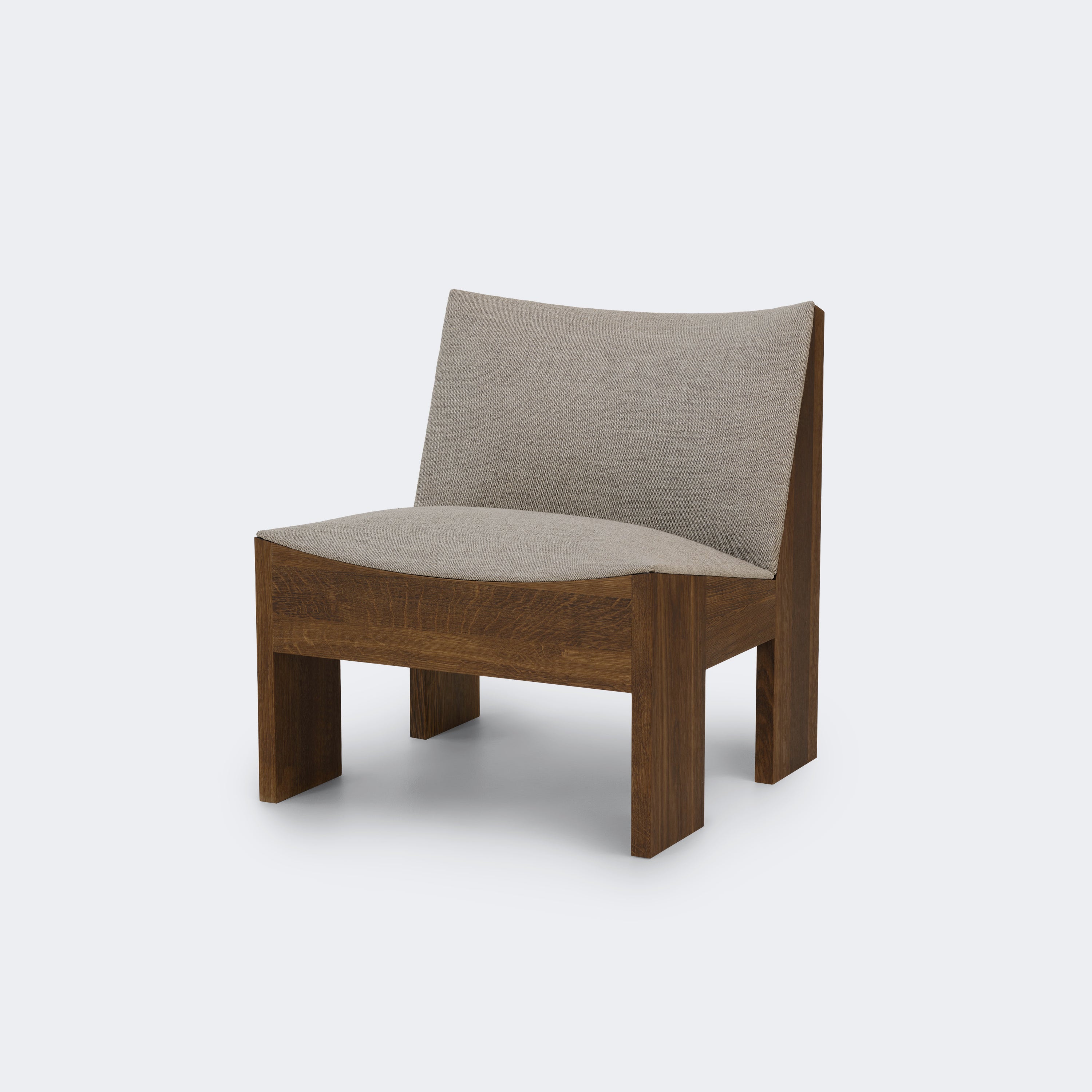 New Works Tenon Lounge Chair Fumed Oak Ruskin 033 - KANSO