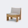 New Works Tenon Lounge Chair Natural Oak Ruskin 010 - KANSO