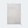 Nordic Knots Boucle Rug - KANSO#Color_Silver