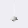 &Tradition Flowerpot VP1 Pendant Matt Light Grey - KANSO#Color_Matt Light Grey