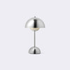 &Tradition Flowerpot VP9 Portable Table Lamp Chrome-Plated - KANSO#Color_Chrome-Plated